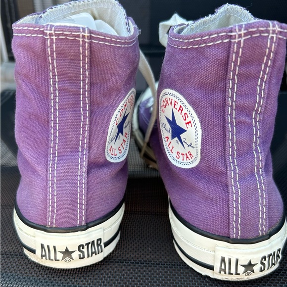 Converse Violet High-Top Sneakers - Picture 13 of 13